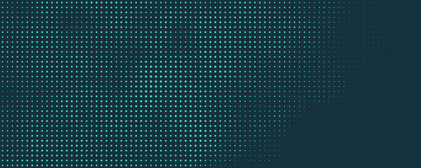 blue abstract background with halftone dots