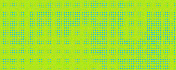 green background with halftone dots