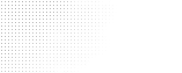 black and white background with halftone dots