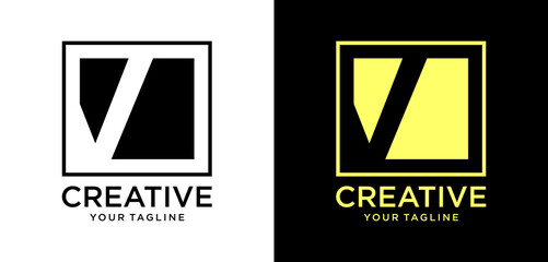 letter V design inspiration