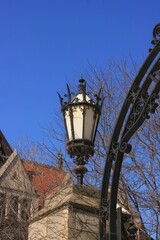 Fototapeta na wymiar old lamp post