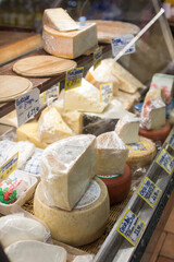 Cheese For Sale at the Market