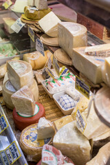 Cheese for Sale at the Market