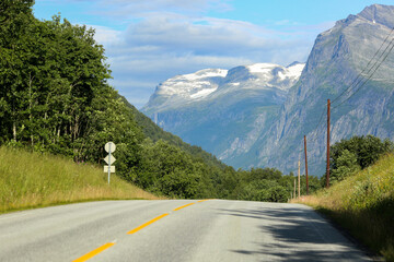 Fototapeta premium Highway 70, Norway