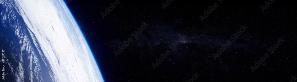 Sticker planet earth on space background. elements of this image furnished by nasa.