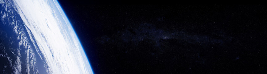 Planet Earth on space background. Elements of this image furnished by NASA. © wasan
