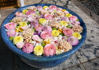 花手水