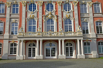Fototapeta na wymiar Trier; Germany- august 11 2021 : Elector palace