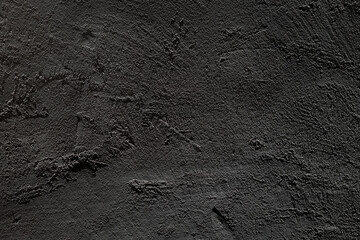 Black background or gray background abstract. Black chalkboard. Dark concrete background. Black stone banner