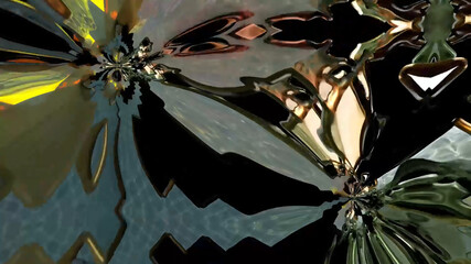 Creative Abstract Background Digital Rendering