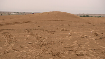 Thar desert of India, Jaisalmer Rajasthan, with beautiful sand dunes