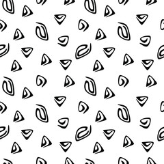 seamless pattern with numbers