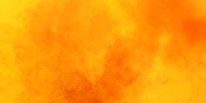 Background with orange. Fire background. Abstract orange watercolor background. Orange grunge Paintbrush texture vector illustration.