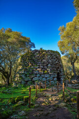 Villaggio nuragico di Santa Cristina, comune di Paulilatino, provincia di Oristano, Sardegna
