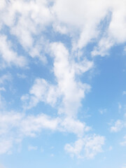 blue sky with clouds
