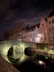 Bruges in the night