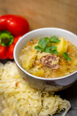 Sauerkraut soup