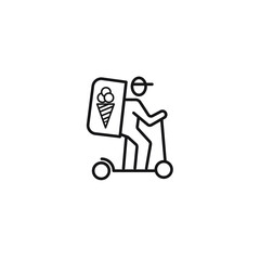 scooter icons  symbol vector elements for infographic web