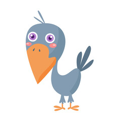 Vector illustration of cute animals on white background