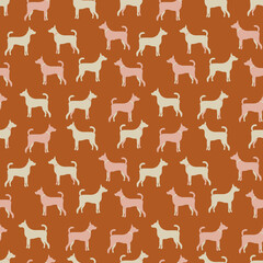 Cute Dog hand drawn print