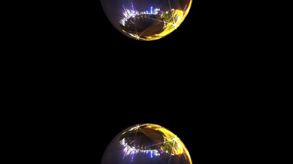 Creative Abstract Background Digital Rendering