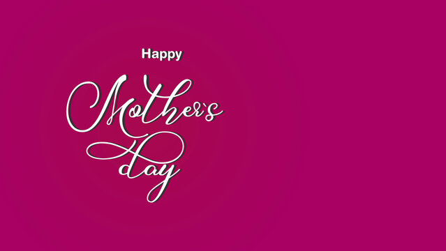 Happy Mothers Day, sales special offer banner illustrations.  Mom ever greetings card. Love you mom. Vector template of purple or pink light gradient art design with free spaces. 