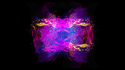 Creative Abstract Background Digital Rendering