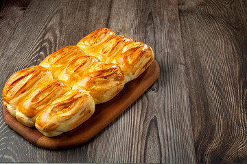 Swiss breads on the table.