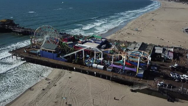Santa Monica Pier - Pacific Park - Ferris Wheel