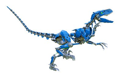 velociraptor robot running
