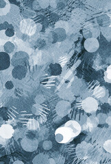 背景素材_グランジ_青