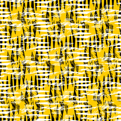 yellow pattern with stars