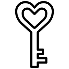 HEART24 line icon