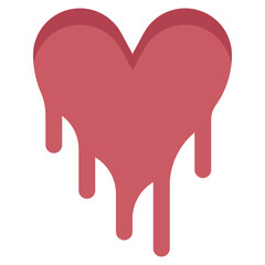 HEART14 flat icon