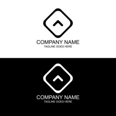 Creative logo design vector, modern logo style abstract