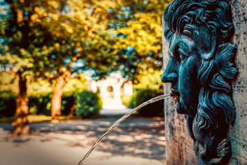 Nymphenbrunnen im Hofgarten in München
