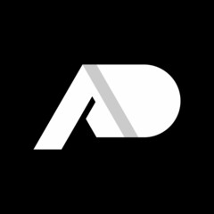 initial letter logo pa, ap, logo template