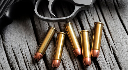 Handgun Cylinder For Bullets Ammunition Pistol Load Loaded