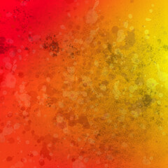 Colorful red and yellow grunge gradient abstract background for social media, banner and poster design