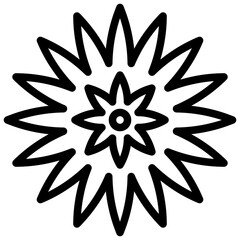 FLOWER10 line icon