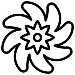FLOWER19 line icon