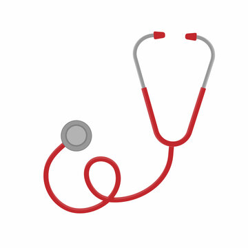 recommend clip art: medical stethoscope equipment icon isolated, vector