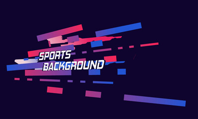 Sports background vector illustration.banner background for sports event, Champions ship,tournamen,exsebision or etc