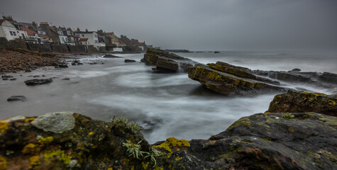 waves on the beach