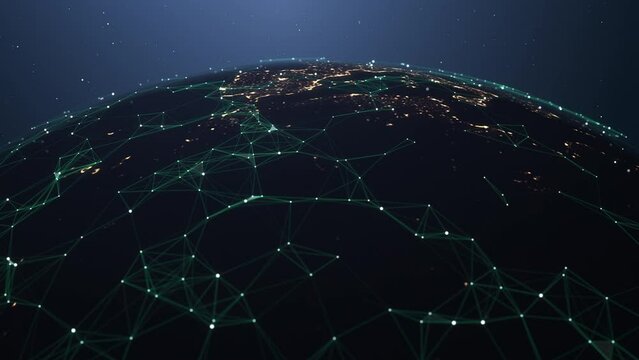 Global network connection.