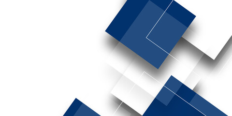 Abstract background with blue squares  © gojalia