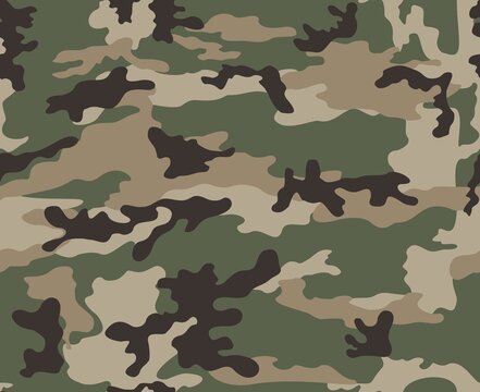 camo pattern trendy vector military print, seamless texture, army design.
