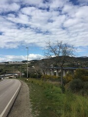 road in the countryside