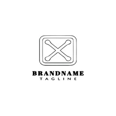 Fototapeta premium full screen logo icon design template vector illustration