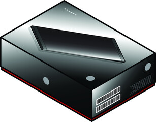 Retail packaging of a cellphone mobile phone.